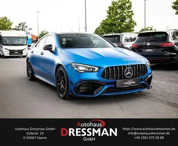 Gebraucht Mercedes CLA45 AMG AMG 422 PS (310 kW) 2020 Kosmosschwarz  metalliclack Coupé