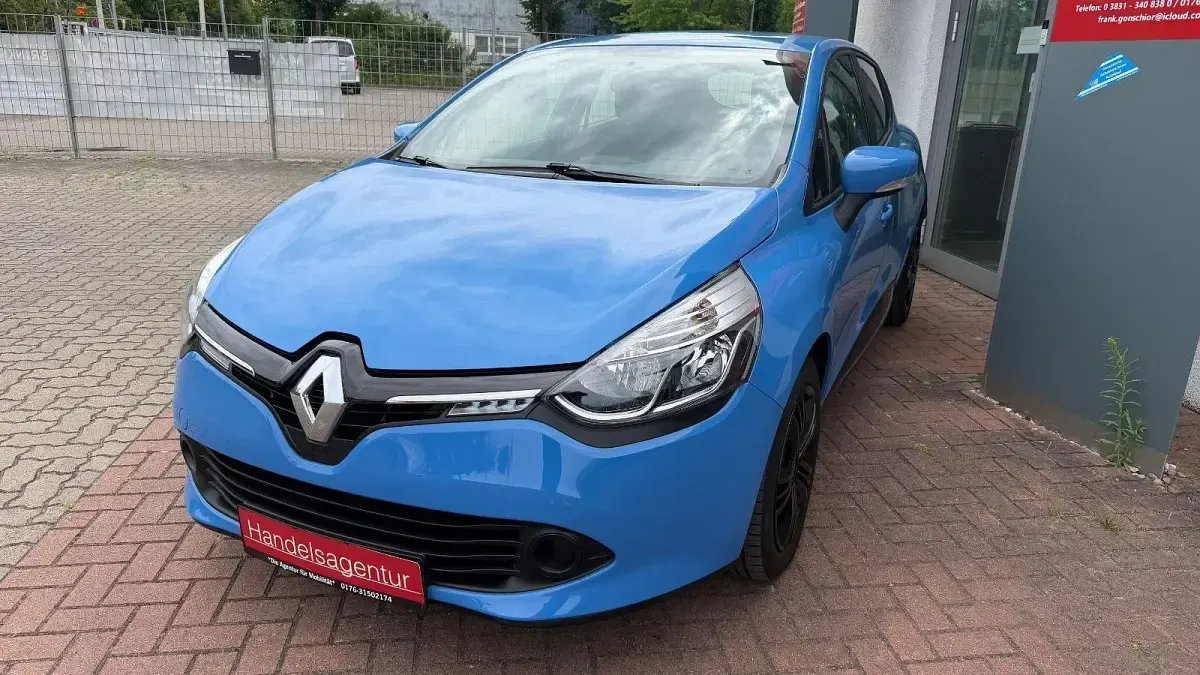 Gebraucht Renault Clio IV Dynamique 73 PS (53 kW) 2014 Blau Kleinwagen
