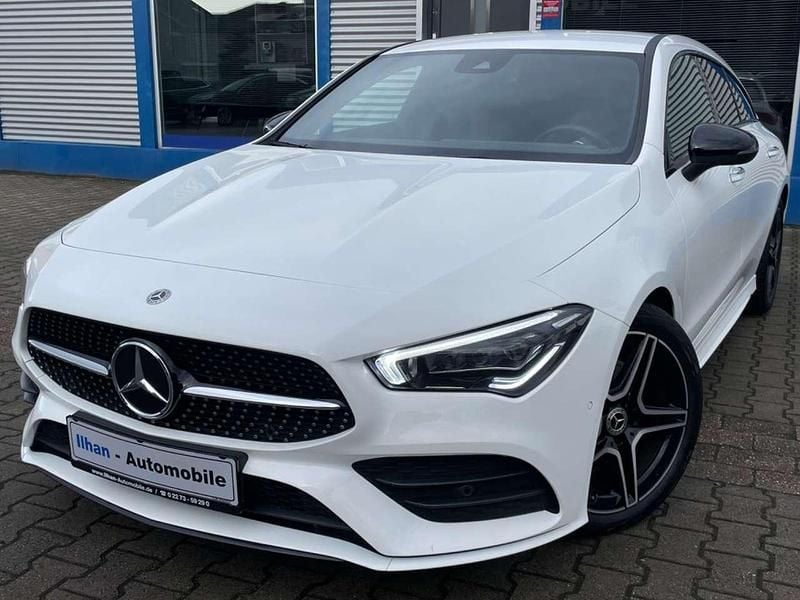 Polarweiss unilack Gebraucht 2021 Mercedes CLA220 AMG Limousine | 29.850 € (Fairer Preis) - Bild 1/4