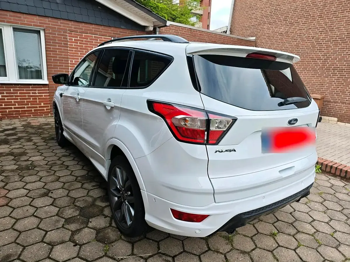 Gebraucht Ford Kuga ST-Line 150 PS (110 kW) 2019 Weiß SUV