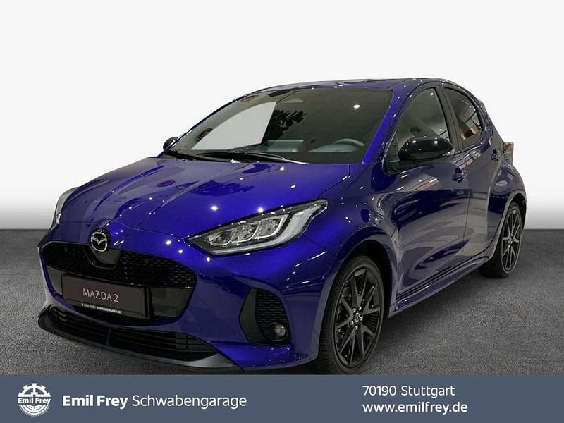 Glas blue Neu 2025 Mazda 2 Homura-Line Limousine | 27.490 € (Fairer Preis) - Bild 1/4