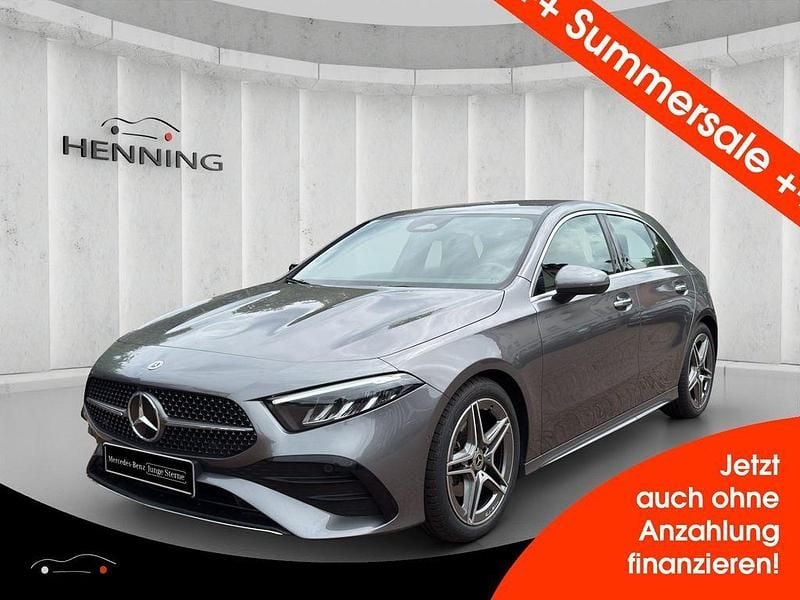 Grau Gebraucht 2024 Mercedes A180 AMG Limousine | 31.480 € (Fairer Preis) - Bild 1/4