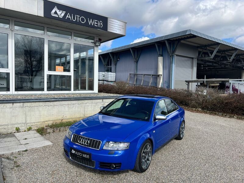 Blau Gebraucht 2003 Audi S4 Sport Limousine | 15.480 € (Fairer Preis) - Bild 1/4