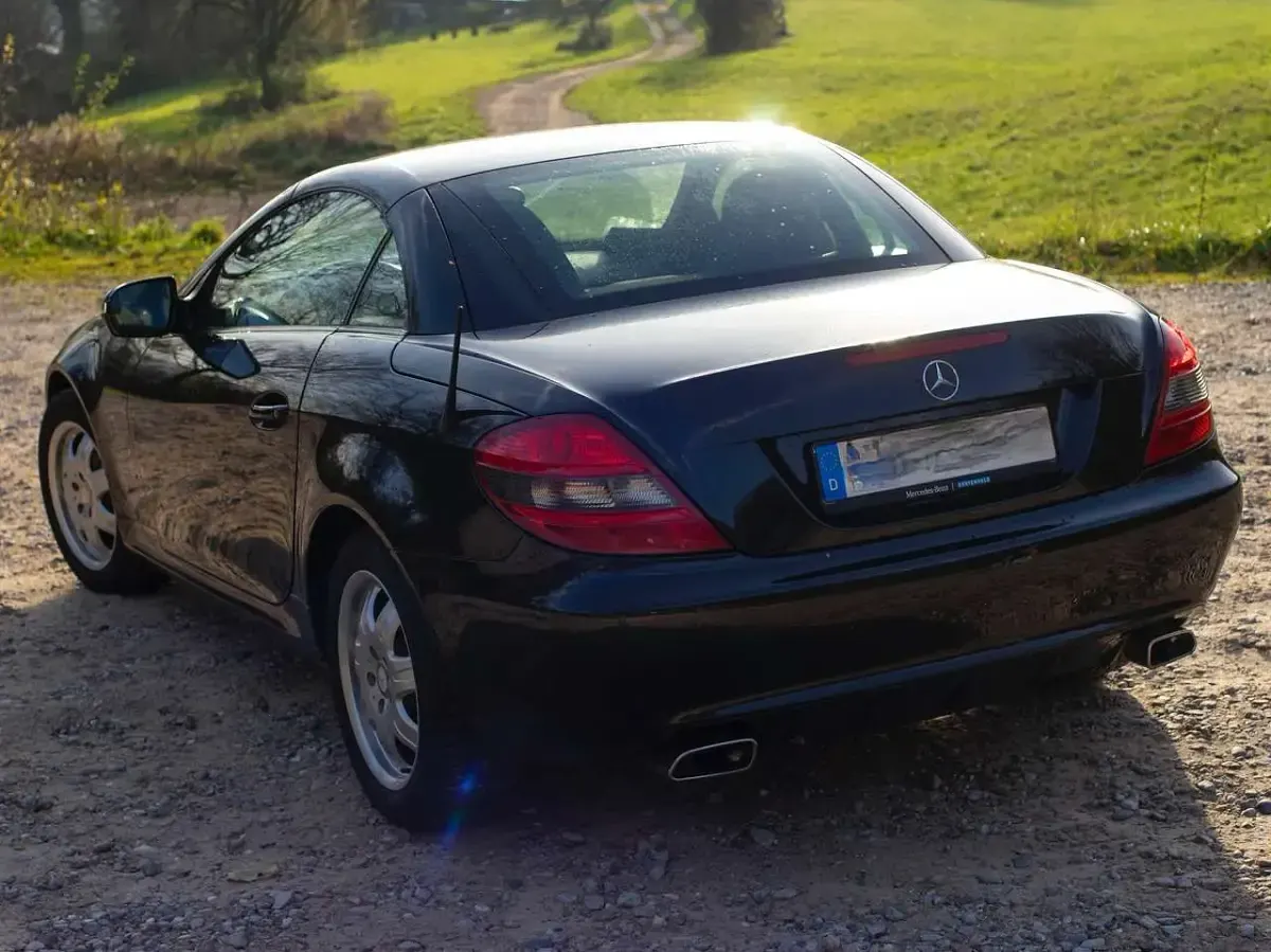 Gebraucht Mercedes SLK200 184 PS (135 kW) 2008 Schwarz Cabrio