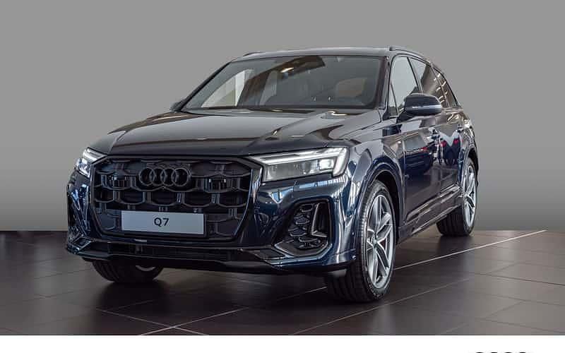 Blau Neu 2025 Audi Q7 S-Line SUV | 100.622 € (Teuer) - Bild 1/4
