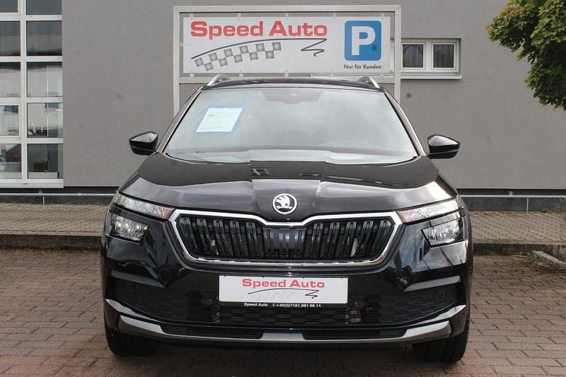Gebraucht Skoda Kamiq Style 116 PS (85 kW) 2020 Cerna magic/black magic SUV