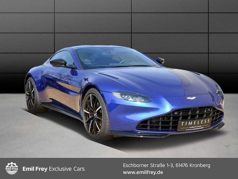 Blau Gebraucht 2022 Aston Martin V8 Vantage Coupé | 122.900 € (Superpreis) - Bild 1/4