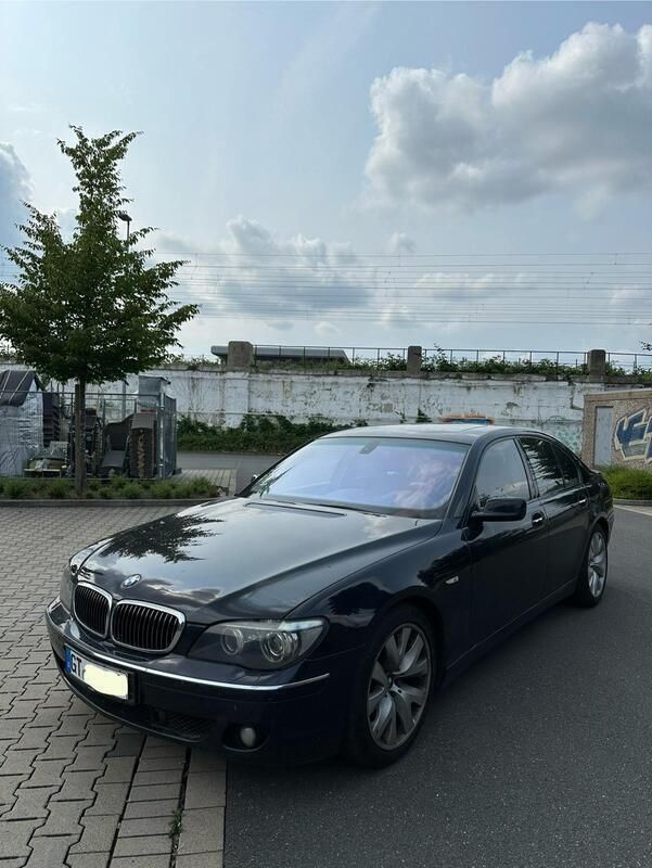 Blau Gebraucht 2007 BMW 750 Shadowline Limousine | 6.000 € (Superpreis) - Bild 1/4