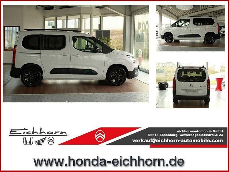 Gebraucht Citroën e-Berlingo Shine 100 kW (136 PS) 2022 Lackierung weiss icy/typ ausse Van / Kleinbus