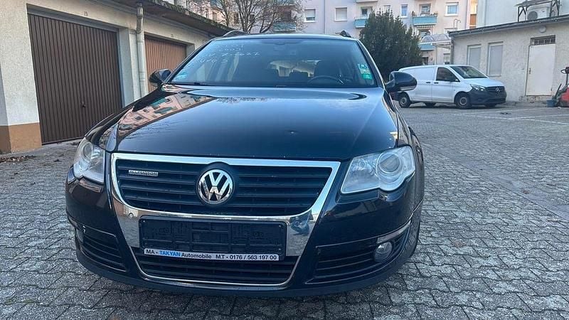 Schwarz Gebraucht 2009 VW Passat Highline Kombi | 2.300 € (Superpreis) - Bild 1/4