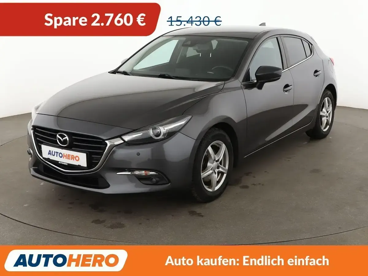 Brugt Mazda 3 Sports-Line 120 HK (88 kW) 2017 Sedan