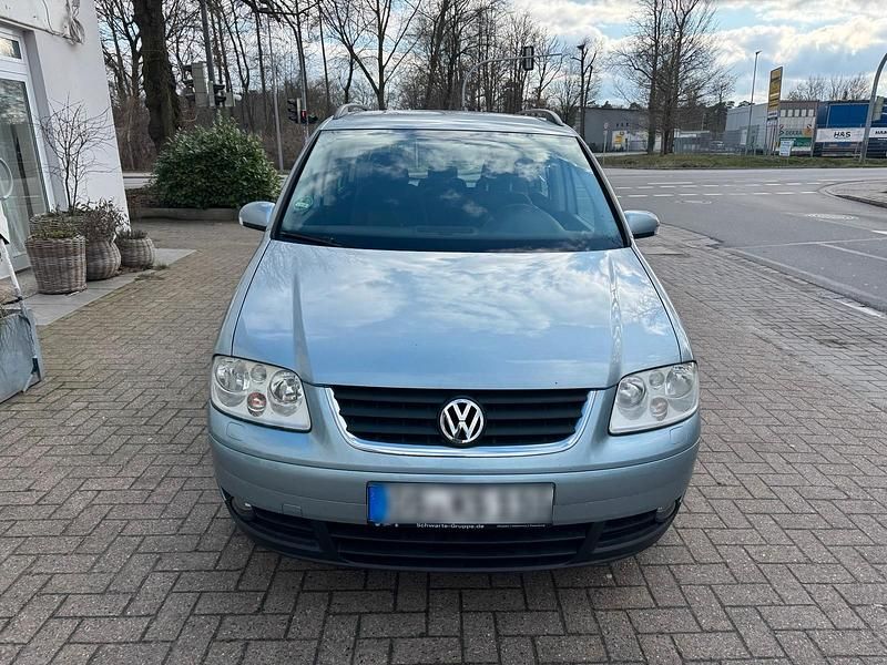 Gebraucht VW Touran 105 PS (77 kW) 2006 Blau Van / Kleinbus