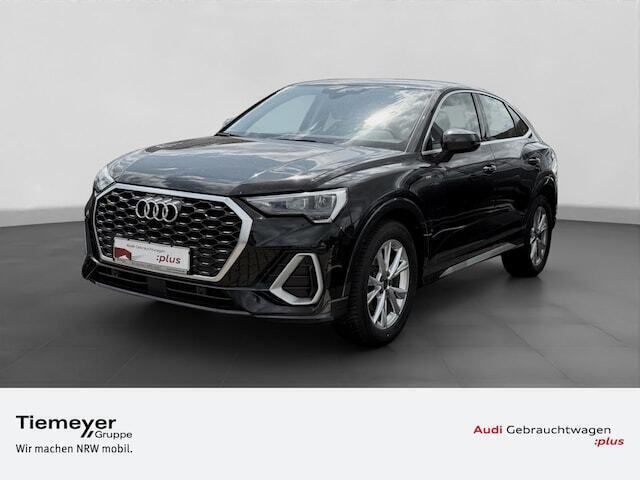 Mythosschwarz metallic Gebraucht 2024 Audi Q3 Sportback S-Line SUV | 37.990 € (Fairer Preis) - Bild 1/4