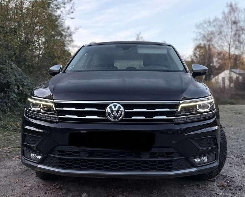 Gebraucht VW Tiguan Allspace Comfortline 150 PS (110 kW) 2017 Schwarz SUV