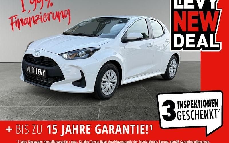 Weiß Neu 2025 Toyota Yaris Hybrid Business Edition Limousine | 23.578 € (Guter Preis) - Bild 1/4