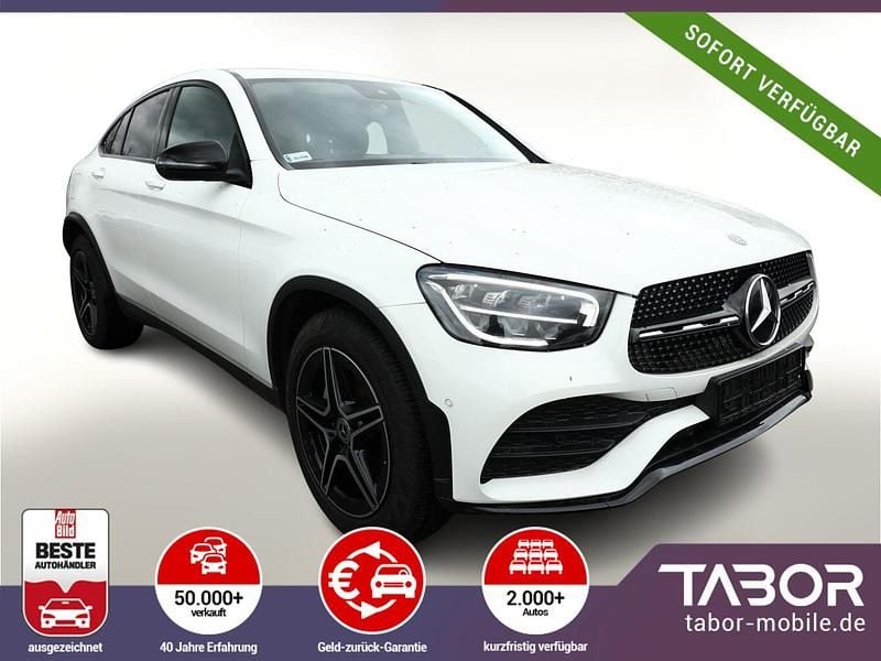 Weiß Gebraucht 2021 Mercedes GLC200 AMG line SUV | 44.288 € (Teuer) - Bild 1/4