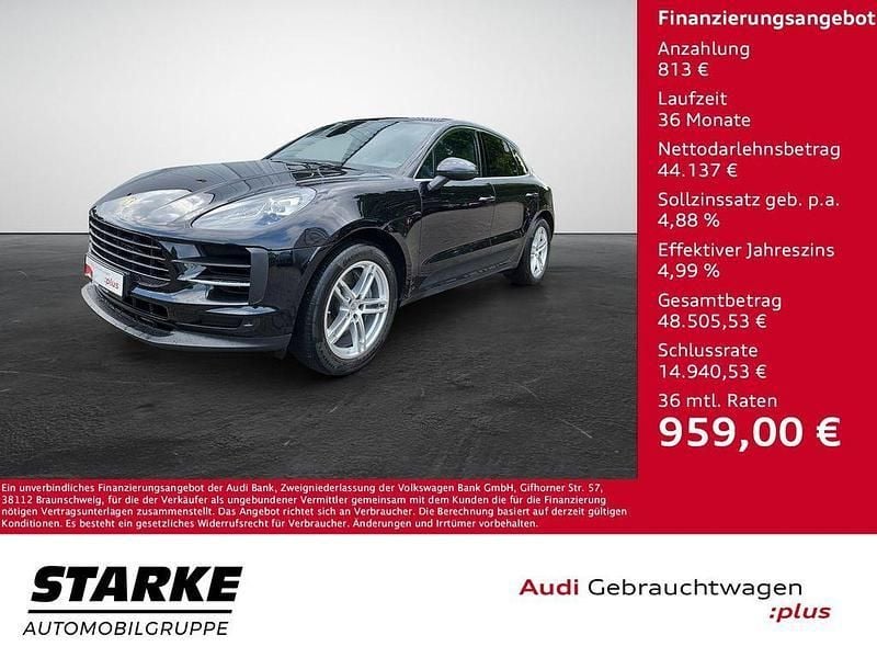 Schwarz Gebraucht 2019 Porsche Macan S SUV | 44.950 € (Fairer Preis) - Bild 1/4