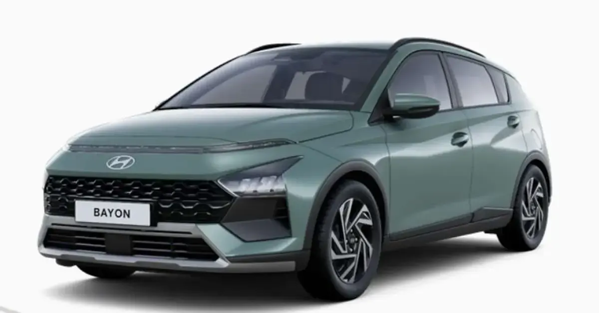 Neu Hyundai Bayon Select 101 PS (74 kW) 2025 Mangrove green / mic SUV