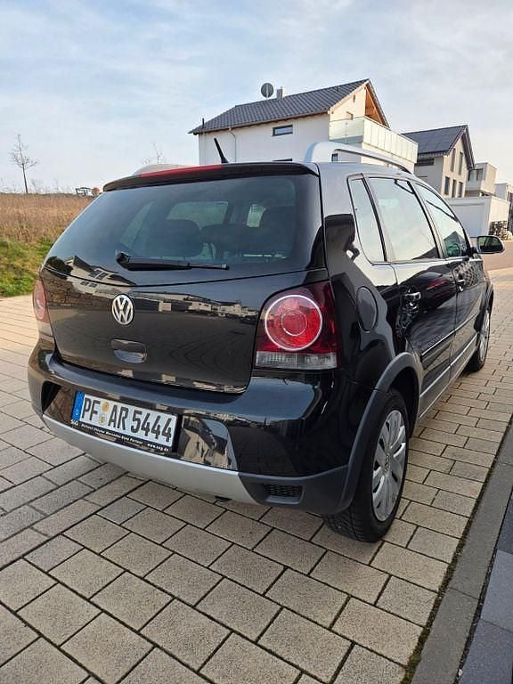 Gebraucht VW Polo Cross 80 PS (58 kW) 2007 Schwarz Kleinwagen