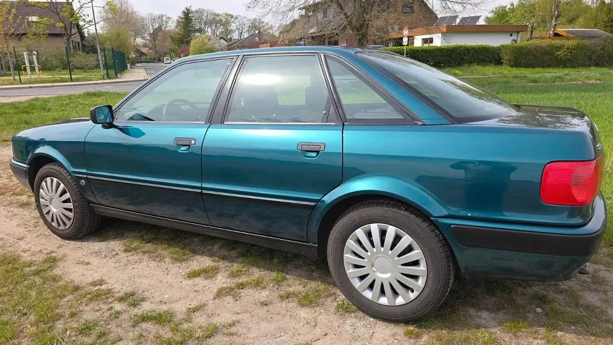 Gebraucht Audi 80 75 PS (55 kW) 1992 Grün Limousine