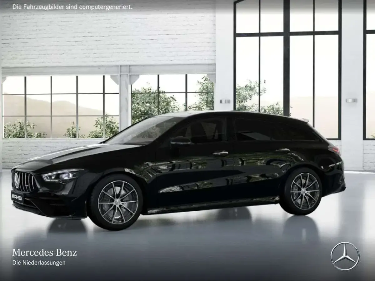 Gebraucht Mercedes CLA35 AMG Advanced Plus 306 PS (225 kW) 2025 Schwarz Coupé