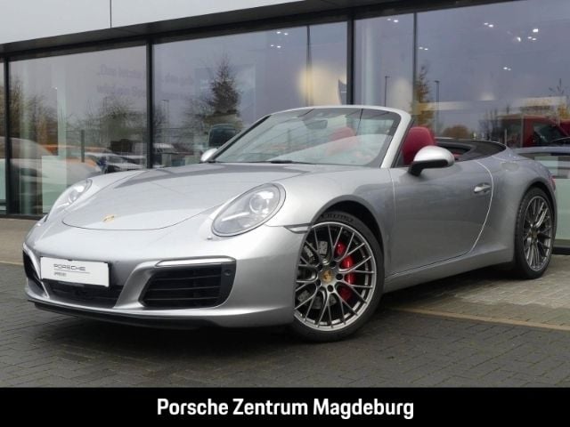 Silber Gebraucht 2018 Porsche 911 Carrera S Cabriolet Cabrio | 102.890 € (Superpreis) - Bild 1/4