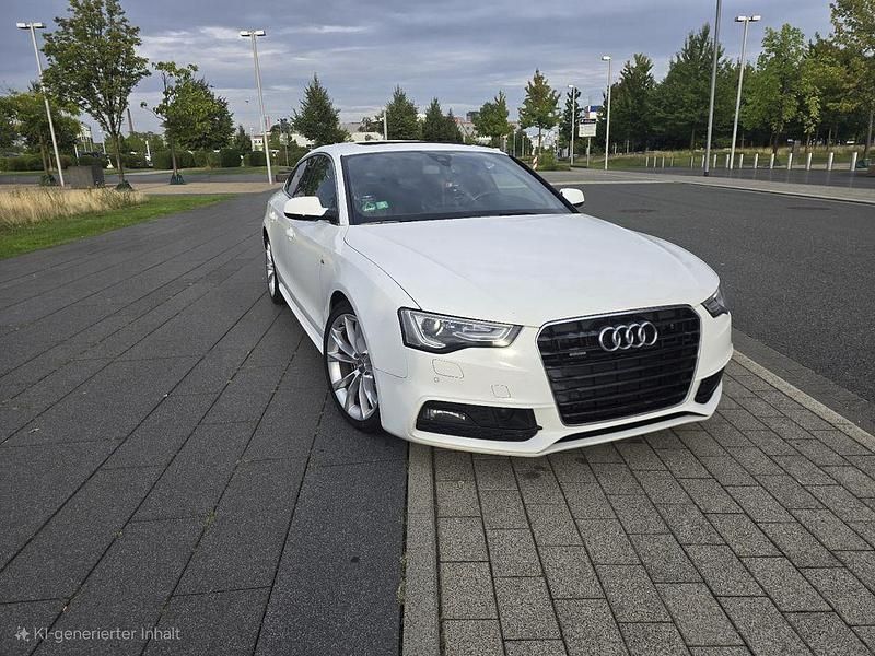 Gebraucht Audi A5 Sportback S-Line 245 PS (180 kW) 2014 Weiß Kleinwagen