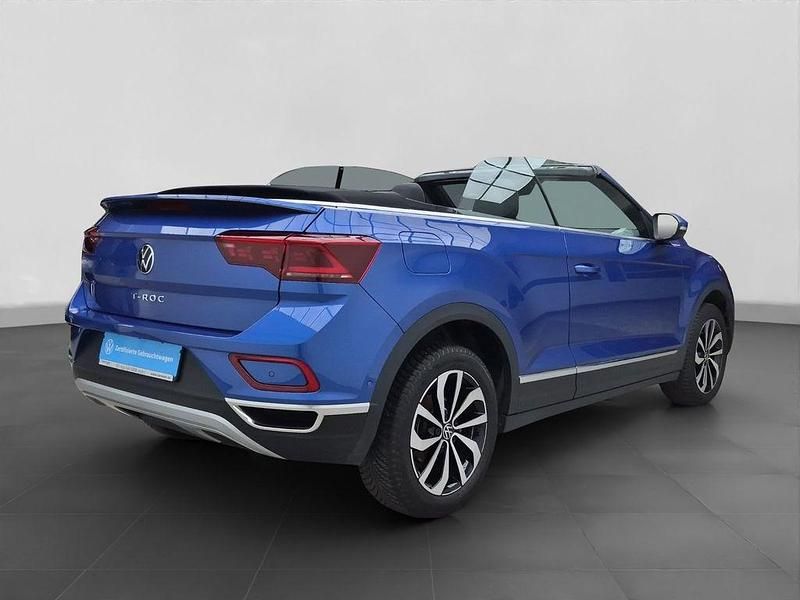 Gebraucht VW T-Roc Cabriolet Style 116 PS (85 kW) 2024 Blau Cabrio
