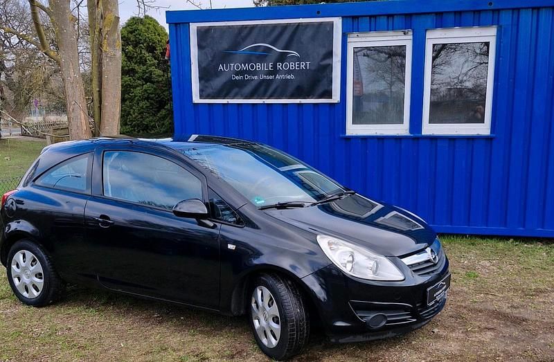Gebraucht Opel Corsa 80 PS (58 kW) 2008 Schwarz Kleinwagen