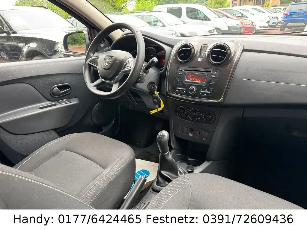 Gebraucht Dacia Sandero 73 PS (53 kW) 2018 Blau Limousine
