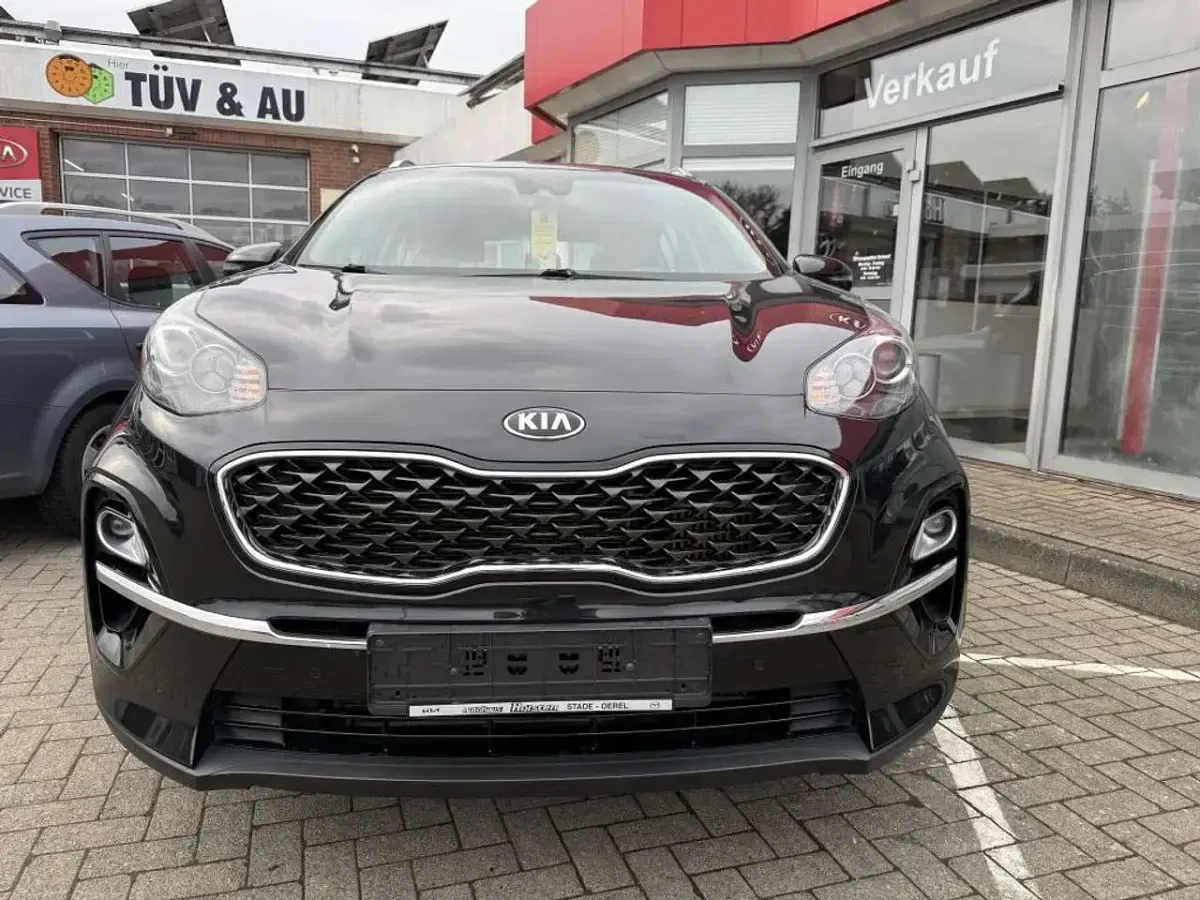 Gebraucht Kia Sportage Vision 136 PS (100 kW) 2019 Schwarz SUV