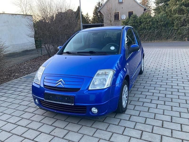 Gebraucht Citroën C2 Advance 60 PS (44 kW) 2007 Blau Kleinwagen