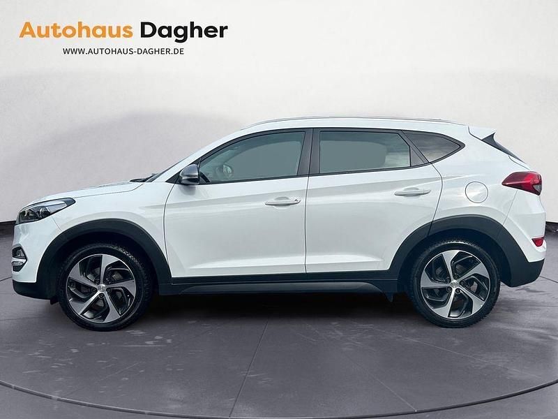 Gebraucht Hyundai Tucson Advantage 177 PS (130 kW) 2017 Weiß SUV