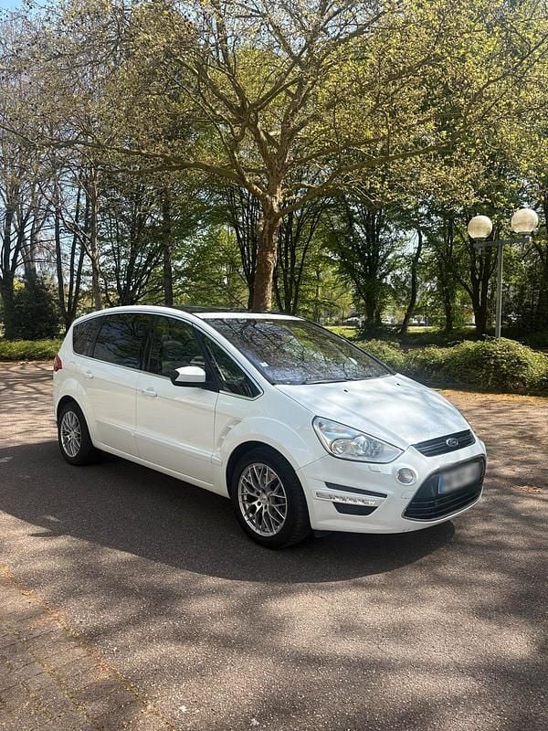 Gebraucht Ford S-MAX S 203 PS (149 kW) 2010 Weiß Van / Kleinbus