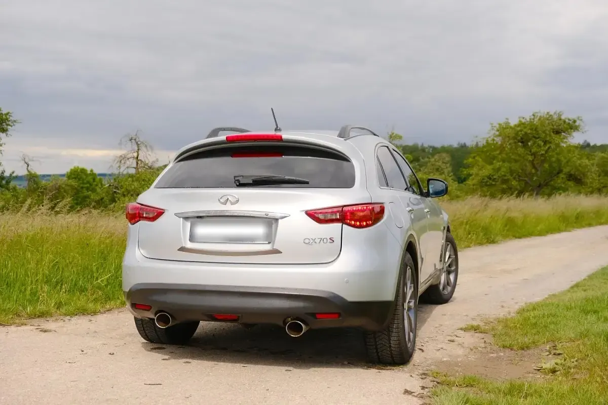 Gebraucht Infiniti QX70 S Design 320 PS (235 kW) 2018 Silber SUV
