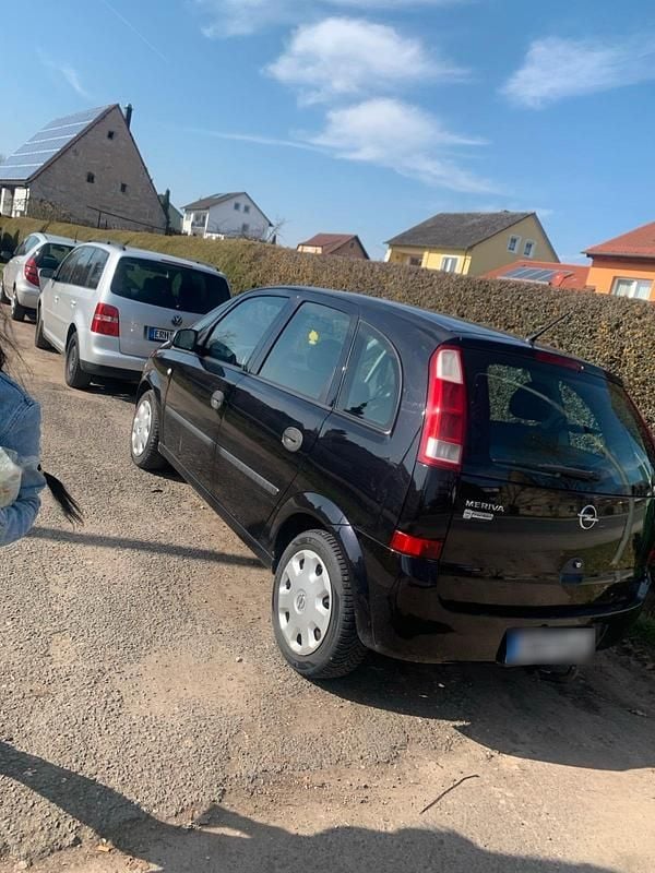 Gebraucht Opel Meriva 105 PS (77 kW) 2004 Schwarz Van / Kleinbus