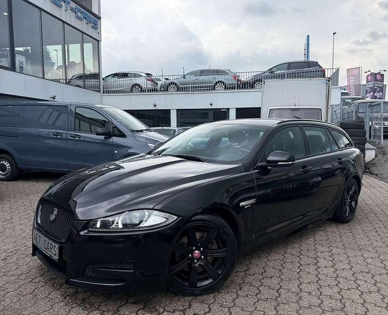 Schwarz Gebraucht 2014 Jaguar XF Sportbrake Kombi | 6.950 € - Bild 1/3