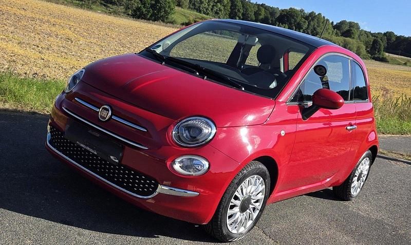 Rot Gebraucht 2016 Fiat 500C Cabrio | 6.150 € (Superpreis) - Bild 1/4
