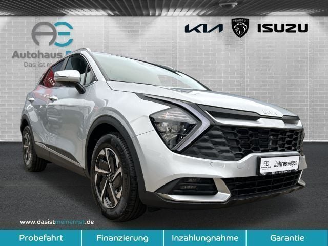 Sparklingsilber metallic Gebraucht 2024 Kia Sportage 4 SUV | 29.990 € (Superpreis) - Bild 1/4