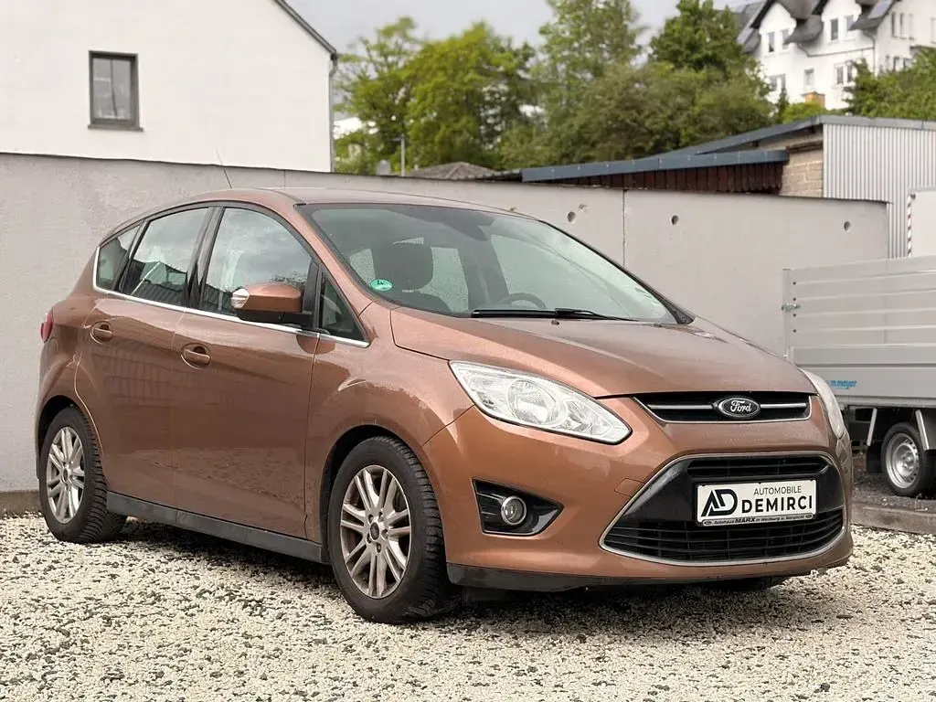 Używany Ford C-MAX Titanium 125 KM (91 kW) 2013 Brązowy Minivan
