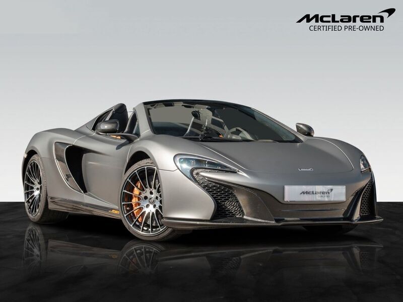Weiß Gebraucht 2015 McLaren 650S Cabrio | 159.650 € - Bild 1/4