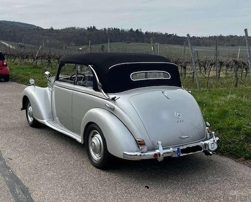 Gebraucht Mercedes W187 80 PS (58 kW) 1952 Silber Cabrio