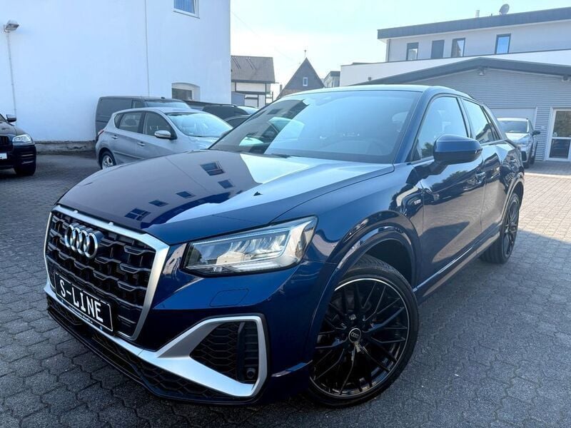 Blau Gebraucht 2023 Audi Q2 S-Line SUV | 23.900 € (Superpreis) - Bild 1/4