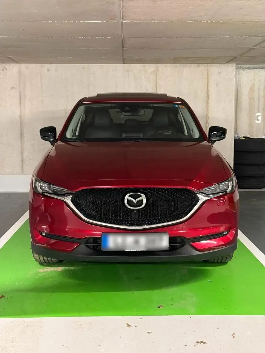 Gebraucht Mazda CX-5 184 PS (135 kW) 2018 Rot SUV