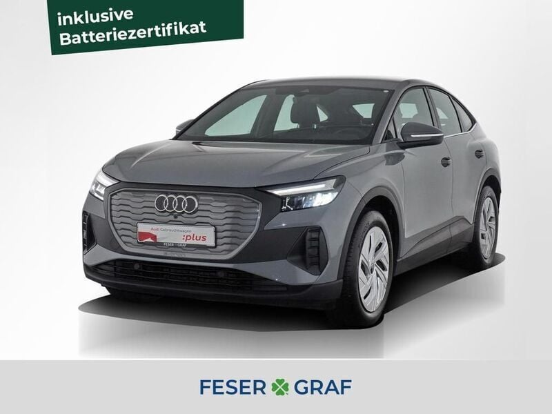 Kieselgrau Gebraucht 2022 Audi Q4 Sportback e-tron Basis SUV | 22.450 € (Superpreis) - Bild 1/4