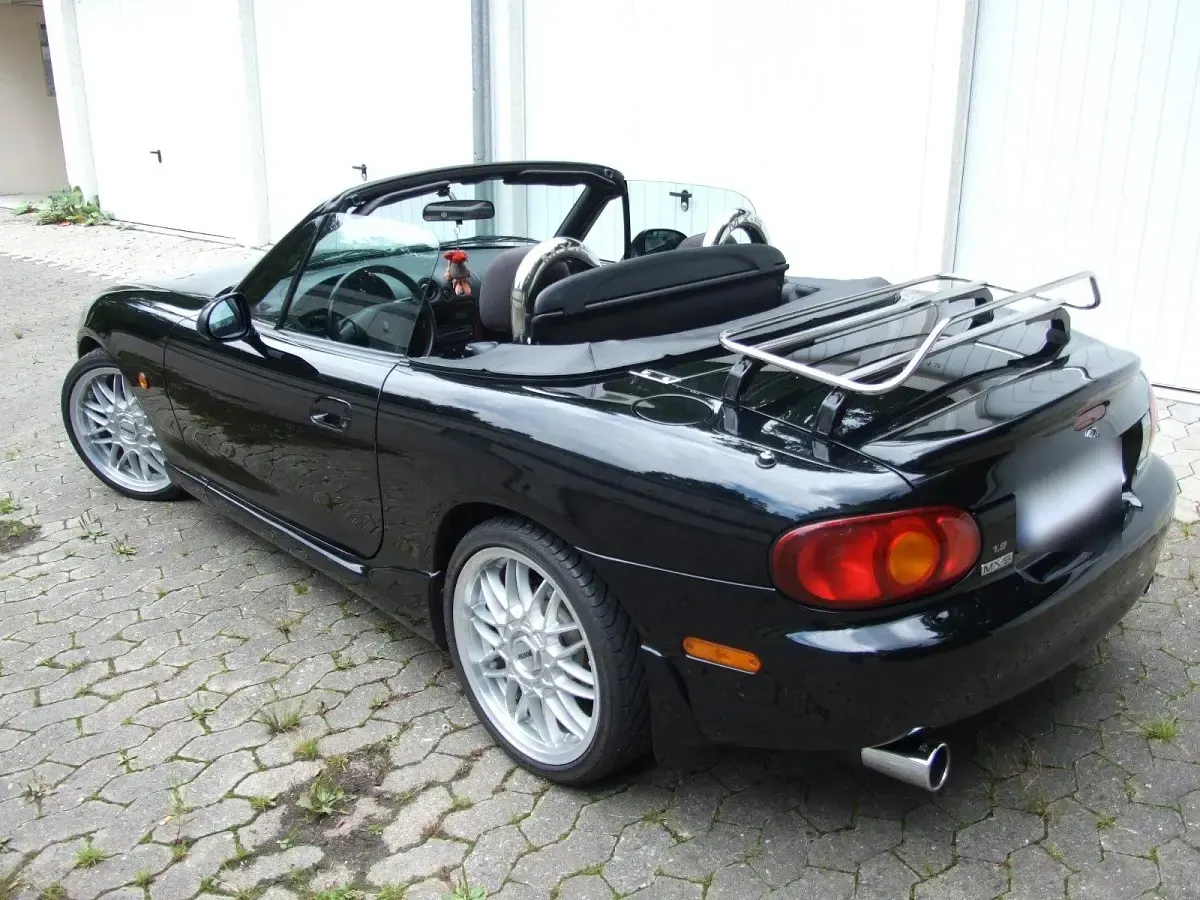 Gebraucht Mazda MX5 1998 Schwarz Cabrio