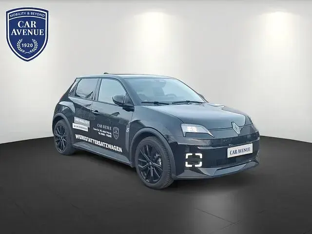 Ny Renault 5 E-Tech Komfort 77 kW (106 HK) 2025 Sort Sedan