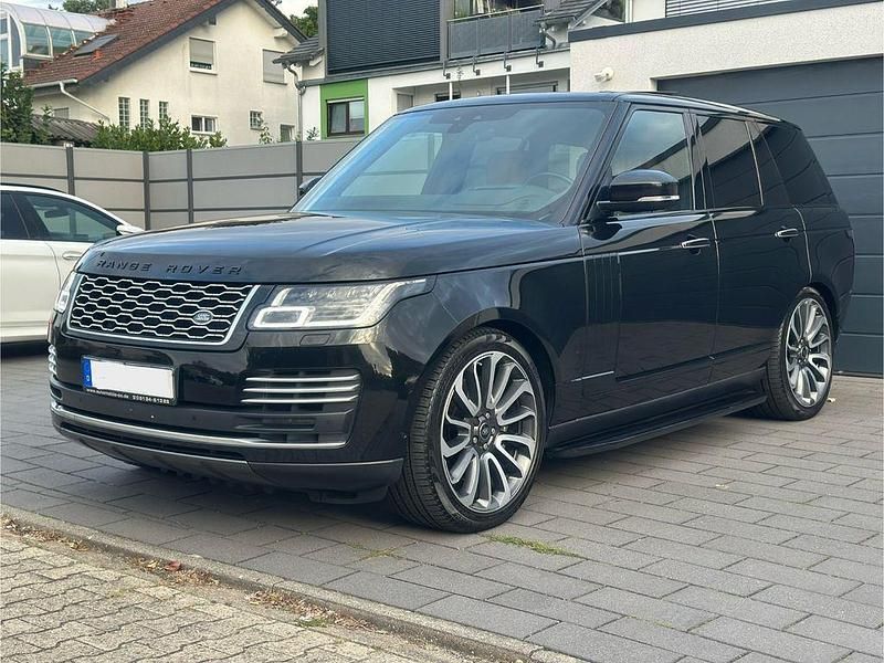 Santorini black Gebraucht 2019 Land Rover Range Rover Autobiography SUV | 44.900 € (Superpreis) - Bild 1/4