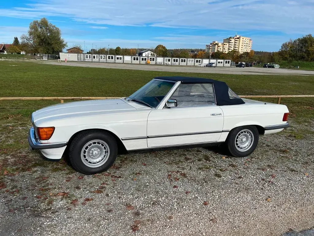 Gebraucht Mercedes SL280 185 PS (136 kW) 1977 Weiß Cabrio
