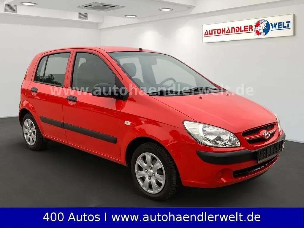 Gebraucht Hyundai Getz Basis 67 PS (49 kW) 2008 Rot Kleinwagen